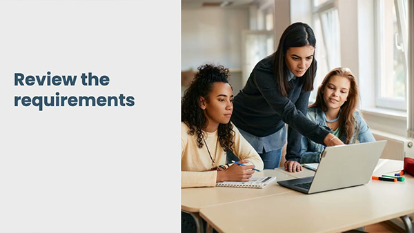 Launch Into Your Future - Registered Apprenticeships: Review the requirements